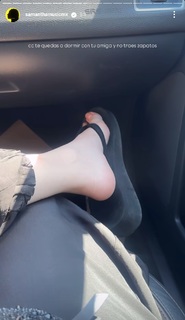 Samantha Barrón feet photo 1