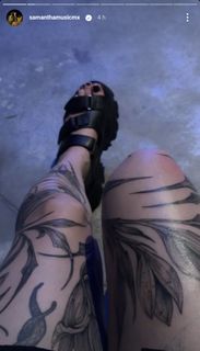 Samantha Barrón feet photo 5