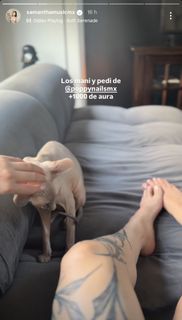 Samantha Barrón feet photo 9