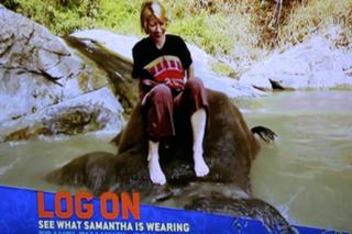 Samantha Brown feet photo thumbnail