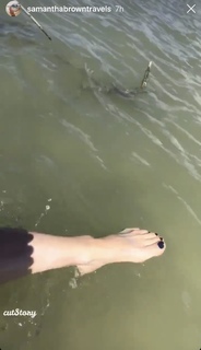 Samantha Brown feet photo thumbnail