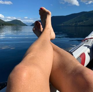 Samantha Ferris feet photo 2