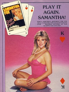 Samantha Fox feet photo thumbnail