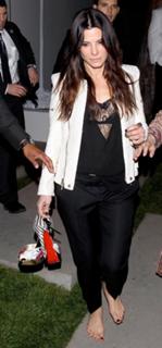 Sandra Bullock feet photo thumbnail