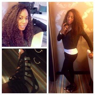 Sanya Richards-Ross feet photo 17