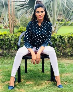 Sapna Chaudhary feet photo 2