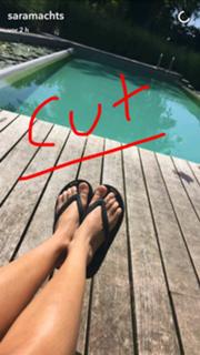 Sara Bachmann feet photo 14