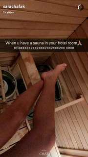 Sara Chafak feet photo 2