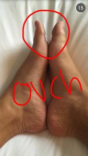 Sara Sampaio feet photo thumbnail