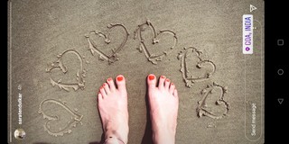 Sara Tendulkar feet photo thumbnail