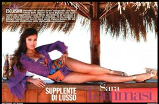 Sara Tommasi feet photo thumbnail