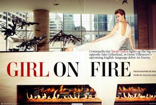 Sarah Gadon feet photo thumbnail