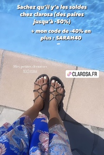 Sarah Lopez feet photo 2
