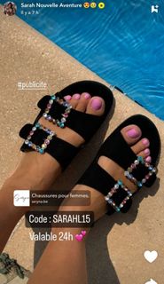 Sarah Lopez feet photo 3