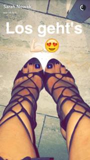 Sarah Nowak feet photo 4