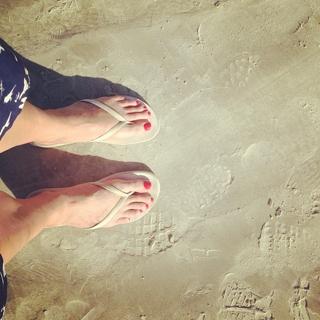 Sarah Spain feet photo 2