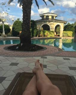 Sarah Stock feet photo 1