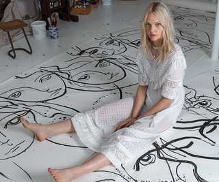 Sasha Pivovarova feet photo 12