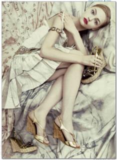 Sasha Pivovarova feet photo 7