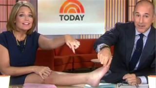 Savannah Guthrie feet photo thumbnail