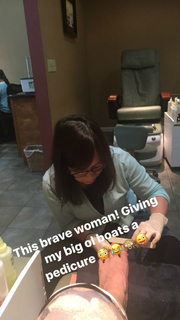 Savelina Fanene feet photo thumbnail