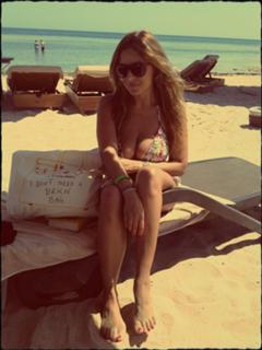 Selvaggia Lucarelli feet photo thumbnail