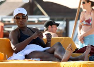 Serena Williams feet photo thumbnail