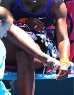 Serena Williams feet photo thumbnail