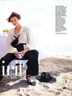 Shalom Harlow feet photo 1