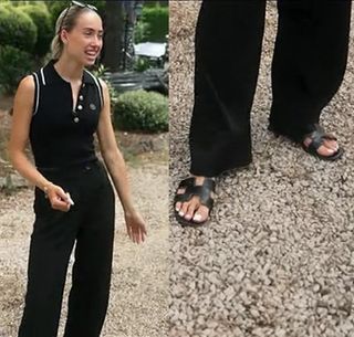 Shania Tyra Geiss feet photo 17