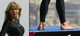 Sharron Davies feet photo 16