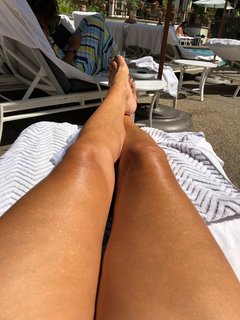 Sharron Davies feet photo 3