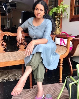Sheelu Abraham feet photo 17