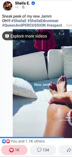 Sheila E. feet photo 3