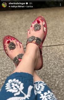 Sherin Shringar feet photo 12
