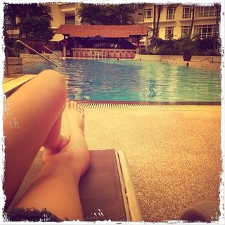 Shiga Lin feet photo 1