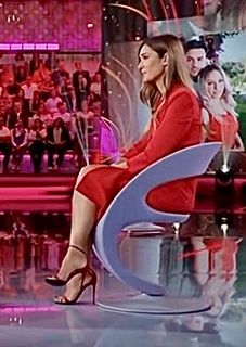 Silvia Toffanin feet photo 1