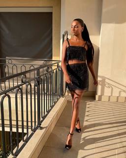 Simone Ashley feet photo thumbnail