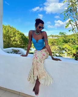 Simone Ashley feet photo thumbnail