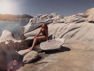 Sissi Hristidou feet photo 4