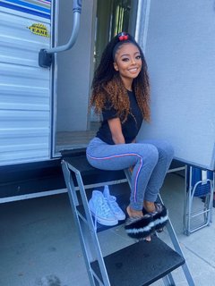 Skai Jackson feet photo thumbnail