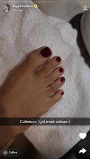 Skye Nicolson feet photo 9