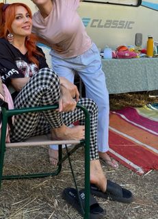 Smaragda Karydi feet photo 1