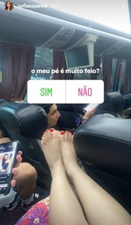 Sofia Espanha feet photo thumbnail