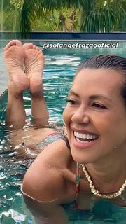 Solange Frazão feet photo 4