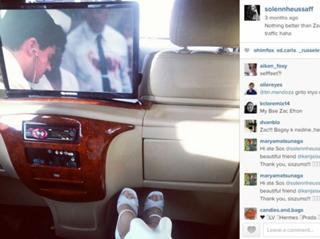Solenn Heussaff feet photo 8