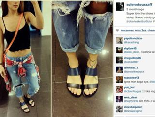 Solenn Heussaff feet photo 6