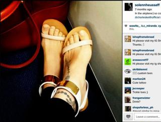 Solenn Heussaff feet photo 3