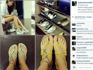 Solenn Heussaff feet photo 2