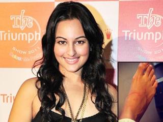 Sonakshi Sinha feet photo thumbnail